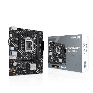 PRIME H610M-K, Asus  micro-ATX motherboard, DDR5, M.2, 1 Gb Ethernet, HDMI™, VGA, USB 3.2 Gen 1, SATA 6 Gbps, COM header, RGB PRIME H610M-K, Asus  micro-ATX motherboard, DDR5, M.2, 1 Gb Ethernet, HDMI™, VGA, USB 3.2 Gen 1, SATA 6 Gbps, COM header, RGB