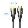 AACBJ VENTION AACBJ HDMI Cable 5M Black 4K Ultra HD (3840 x 2160 pixels) at 60Hz 