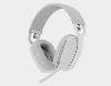 LOGITECH Zone Vibe 100 WHITE wireless headphones, Bluetooth 5.2,  USB-C charging cable 1m,  L981-001219 LOGITECH Zone Vibe 100 WHITE wireless headphones, Bluetooth 5.2,  USB-C charging cable 1m,  L981-001219