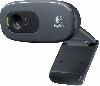  C270, Logitech, Webcam, HD 720p/30fps, pixel: 0.9, 55°,  USB	BLACK 1.5 m (L960-001063).