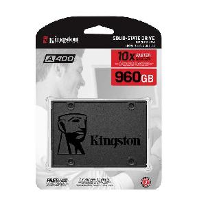  A400  960GB, KINGSTON, SSD, SATA3 2.5 SSD 500MB/s read, 450MB/s write  SA400S37/960G.