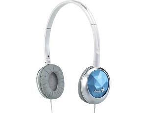  GHP-400S, Genius, Headphone, sapphire Light weight, 3,5mm jack, 1.2M, Blue.