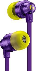  G333, Logitech, Earphone, L981-000936, Wired Gaming Earphones - PURPLE - 3.5 MM.