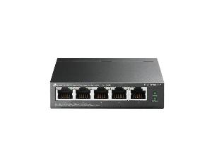  TL-SG1005LP, TPLINK, Switch, 5-Port Gigabit Desktop Switch with 4-Port PoE+.