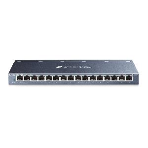  TL-SG116, TPLINK, Switch, 16-Port Gigabit Desktop Switch, 16 10/100/1000Mbps Auto-Negotiation RJ45.
