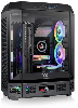 The Tower 600, THERMALTAKE, CASE, Black, ATX, 2x140mm Fans, AIO 420mm, air 210mm, GPU 400mm, 1x3.5”, Type-C, USB 3.0x4, Audi  The Tower 600, THERMALTAKE, CASE, Black, ATX, 2x140mm Fans, AIO 420mm, air 210mm, GPU 400mm, 1x3.5”, Type-C, USB 3.0x4, Audi