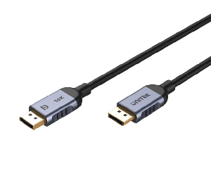  C1626GY01-1.5M, UNITEK, Cable, 1.5M DisplayPort 2.1 Cable 16K 60Hz & 4K@240Hz.