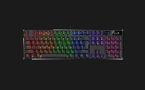 Scorpion K12, Genius, Keyboard, Mechanical Gaming  Backlighting USB BLACK..