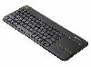 K400 Plus, LOGITECH  Wireless Touch Keyboard - BLACK   L920-007147