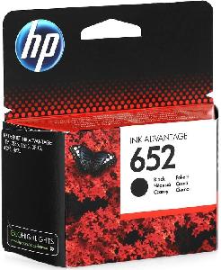  652, HP, Ink Cartridge, 3ED67A Black, (Pages Yield 360 pages).