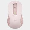  Signature M650 L, Logitech, Mouse, Bluetooth, Logi Bolt, 4K dpi, 5 Button, 1xAA-20/24 month, 111.2g, Rose.