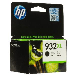  932XL, HP, Ink Cartridge, Black (High Yield).