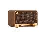 D32, Edifier, Speaker, 60W, Bluetooth, USB-C, AUX, Speaker, Brown.