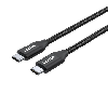  C14059BK, UNITEK, Cable, 2M Type-C To C, PD 100W Charging Cable.