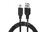 ACC-A2CC-3A, GENIUS Fast charging USB 3.0  1.5m, and sync a USB-C device from any USB-A charger, Black ACC-A2CC-3A, GENIUS Fast charging USB 3.0  1.5m, and sync a USB-C device from any USB-A charger, Black