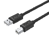Y-C420GBK, UNITEK, 3M USB 2.0 USB-A (M) to USB-B (M) Cable Y-C420GBK, UNITEK, 3M USB 2.0 USB-A (M) to USB-B (M) Cable