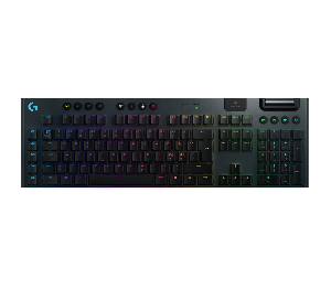  G915, Logitech, Keyboard, Mechanical Gaming, RU/EN, USB, BLACK.