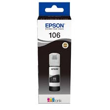  106 - C13T00R140, EPSON, Ink, Photo Black Ink Bottle 70ml, 5,000 pages.