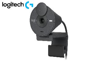  Brio 300, Logitech, Webcam, Full HD 1080p/30fps, 2mp,  70°, webcam noise-reducing mic GRAPHITE - USB  Type-C 1.5 m.