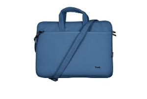 24448 TRUST BOLOGNA LAPTOP BAG 16″ ECO BLUE