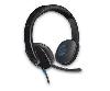  H540, Logitech, Headset, Noise-Cancelling mic, On-ear control, USB 1.8 m Black.