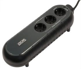  WOW-700U, POWERCOM, UPS, 700VA/350W,Offline/Standby, 3xSchuko,208-240VAC,12V4Ah,USB,Simulated Sine Wave,Office Type, Black.