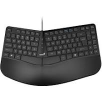  KB-700, GENIUS, Keyboard, Ergonomic,RU,USB, BLACK.