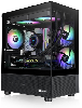 View 170 TG ARGB, THERMALTAKE, CASE, Black, mATX, 3x120mm ARGB Fans, AIO 280mm, air 160mm, GPU 340mm, 1x3.5”, USB 3.0x2, Aud  View 170 TG ARGB, THERMALTAKE, CASE, Black, mATX, 3x120mm ARGB Fans, AIO 280mm, air 160mm, GPU 340mm, 1x3.5”, USB 3.0x2, Aud