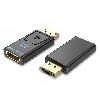 VENTION HBMB0 DisplayPort Male to HDMI Female Adapter Black 4K 30Hz VENTION HBMB0 DisplayPort Male to HDMI Female Adapter Black 4K 30Hz