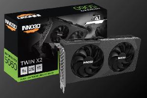  GEFORCE RTX 5060 8GB, INNO3D, Ggraphics Card, TWIN X2 128BIT GDDR7, PCIE5 DP*3/HDMI.