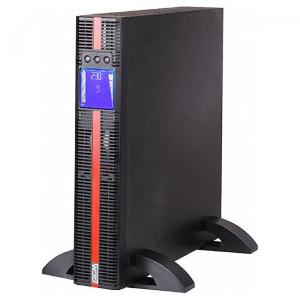 MRT-2000, POWERCOM, UPS, 2000VA/2000W, On-Line, 2xSchuko,208-240VAC,12V7Ahx6,USB,Sinewave,Rack Mount, Black.