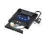 T1037A01,UNITEK, 5-in-1 External Optical Drive with USB Hub,SD Card Reader T1037A01,UNITEK, 5-in-1 External Optical Drive with USB Hub,SD Card Reader
