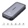 PB502 UGREEN Nexode, 10000mAh, USB Type-C, USB, Power Bank, Grey 25185 PB502 UGREEN Nexode, 10000mAh, USB Type-C, USB, Power Bank, Grey 25185