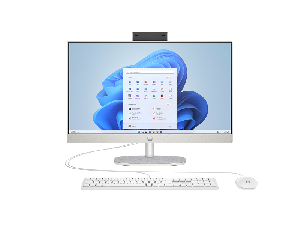 HP ProOne 240 G10 AIO PC 24" i5-1334U  FHD (1920 x 1080)  IPS 16GB DDR4 / 512GB M.2 SSD Wi-Fi 6+BT 5.3 WW WLAN/White/9M9G0AT
