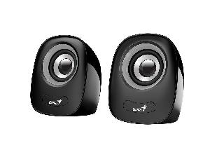  SP-Q160, Genius, Speaker, 2 x 3W (6W), Volume control, USB Powered, cable 1.2 m, Gray.