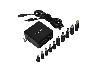 ThermalTake Universal Wall Charger, 10 Power Tips, EnerG Bar 65W/Black/EU, PO-UWC-PC65BK-01