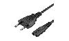 VENTION ZCLBAC 2-Prong Power Cord cable 1.8M C7 Connector EU Plug	 VENTION ZCLBAC 2-Prong Power Cord cable 1.8M C7 Connector EU Plug