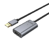 Y-274. UNITEK, 20M USB 2.0 Aluminium Extension Cable Y-274. UNITEK, 20M USB 2.0 Aluminium Extension Cable