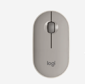 M350 Pebble Logitech  Wireless Mouse - SAND - 2.4GHZ/BT L910-006751