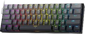  K617GGB-RGB-M, REDRAGON, Keyboard, Fizz RT  Mechanical gaming keyboard RU,EN, Black.