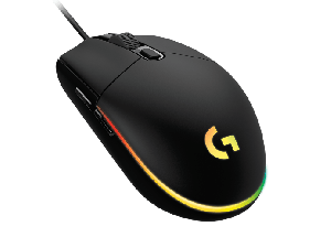  G102, Logitech, Mouse, USB (1ms)	2.1m, 8000dpi,	6 Button, 85g, Black.