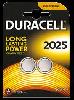  CR 2025 2BL, DURACELL, Battery, 3V/B Lithium.