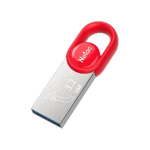  UM2, NETAC, Flash Memory, 64GB USB3.2 Red.